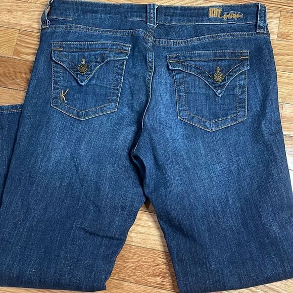 KUT Bardot cropped skinny boyfriend jeans size 6 - Picture 7 of 10